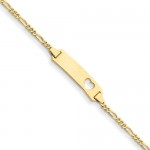 14k Yellow Gold ID Bracelet