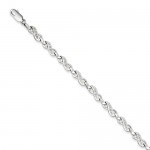 Sterling Silver Diamond Infinity Bracelet