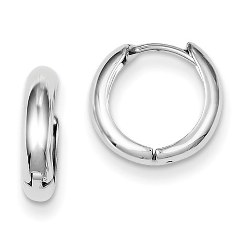 Sterling Silver Small Hinged Hoop Earrings | Parker Jewelers