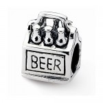Sterling Silver Reflections 6-Pack Beer Bead
