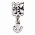 Sterling Silver Reflections Anchor Dangle Bead