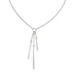 Leslie's Sterling Silver Polished Adjustable Necklace