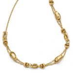 Leslie's 14k W/1in Ext. Necklace