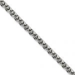 Stainless Steel 4.0mm Wheat 20in Chain