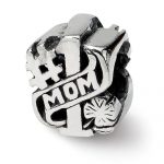 Sterling Silver Reflections #1 Mom Bead