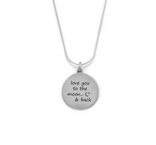 "Love You To The Moon And Back" Necklace