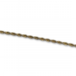 Stainless Steel Rope Chain 3mm 20"