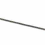 Stainless Steel Rolo Chain Bracelet 8"