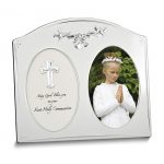 Silver-tone First Holy Communion 4x6 Photo Frame