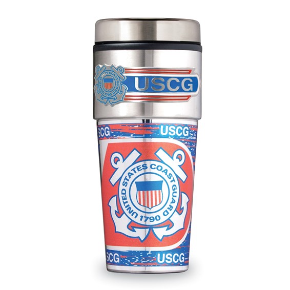 US Coast Guard 16 oz. Thermal Mug